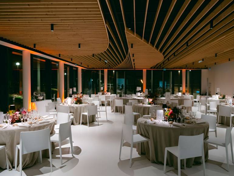 Salle Mariage sur les planches de Deauville
